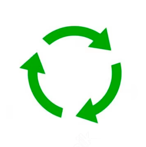 Símbolo de Material Reciclável